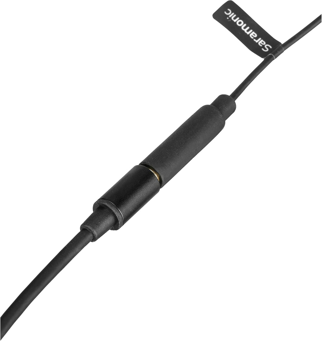 Saramonic Lavalier-Mikrofon mit Lightning für Apple iPhone oder iPad mit integriertem 2 m Kabel (Lav