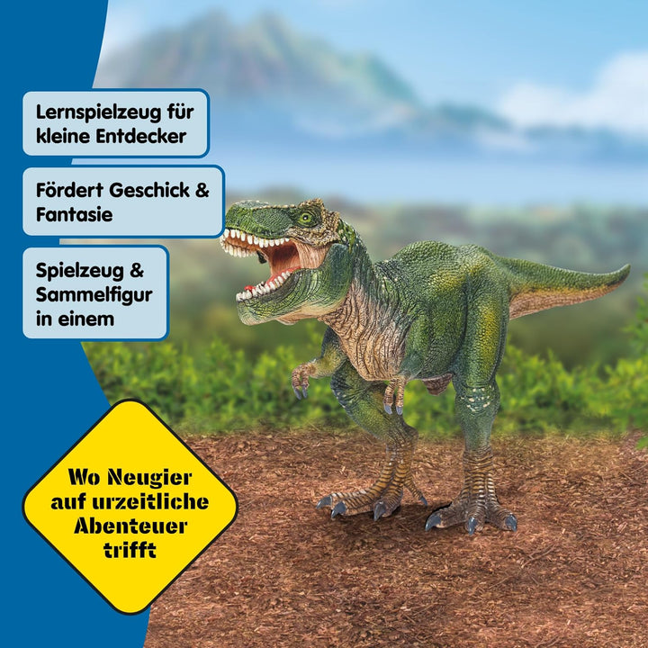 SCHLEICH Dinosaurs | Tyrannosaurus Rex 14525 | detailgetreuer Dino mit beweglichem Kiefer | tolles G