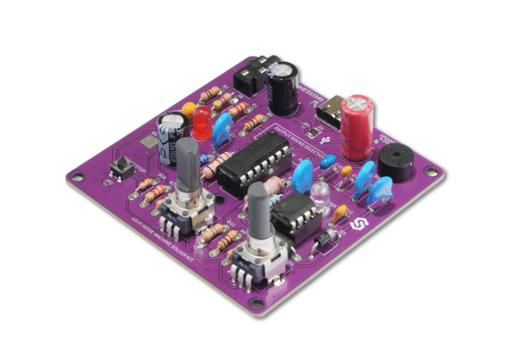 Soldered Lo-Fi Noise Machine Solder Kit | Made in EU | 333349
