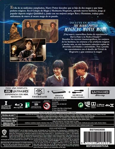 STEELBOOK 4K Ultra-HD + BD HARRY POTTER 1 MAGIC