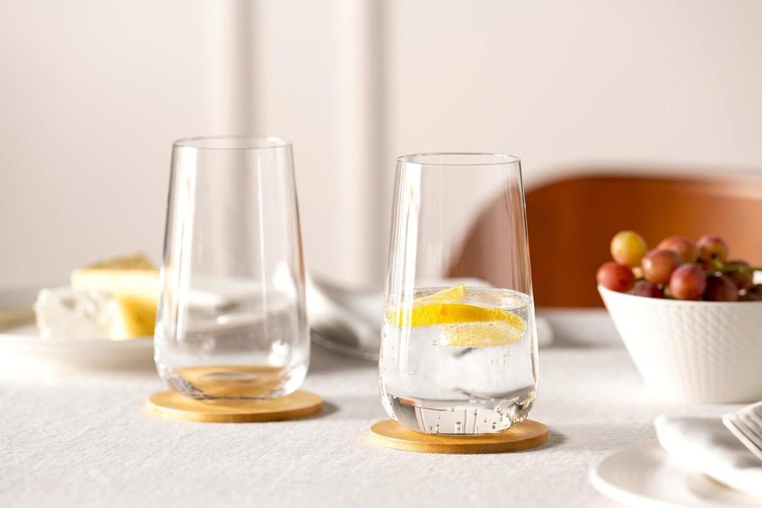 LEONARDO HOME 066417 LD Becher 530ml Brunelli 6er, Glas, 530 milliliters, Klar Trinkgläser gross, Tr