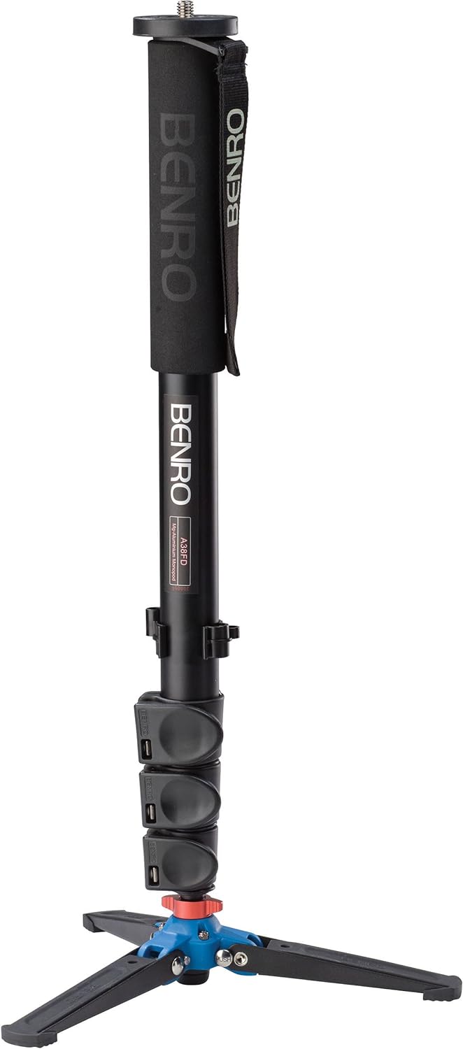 Benro A38FD Aluminium-Einbeinstativ Monopod Flip Lock A38FD, Monopod Flip Lock A38FD
