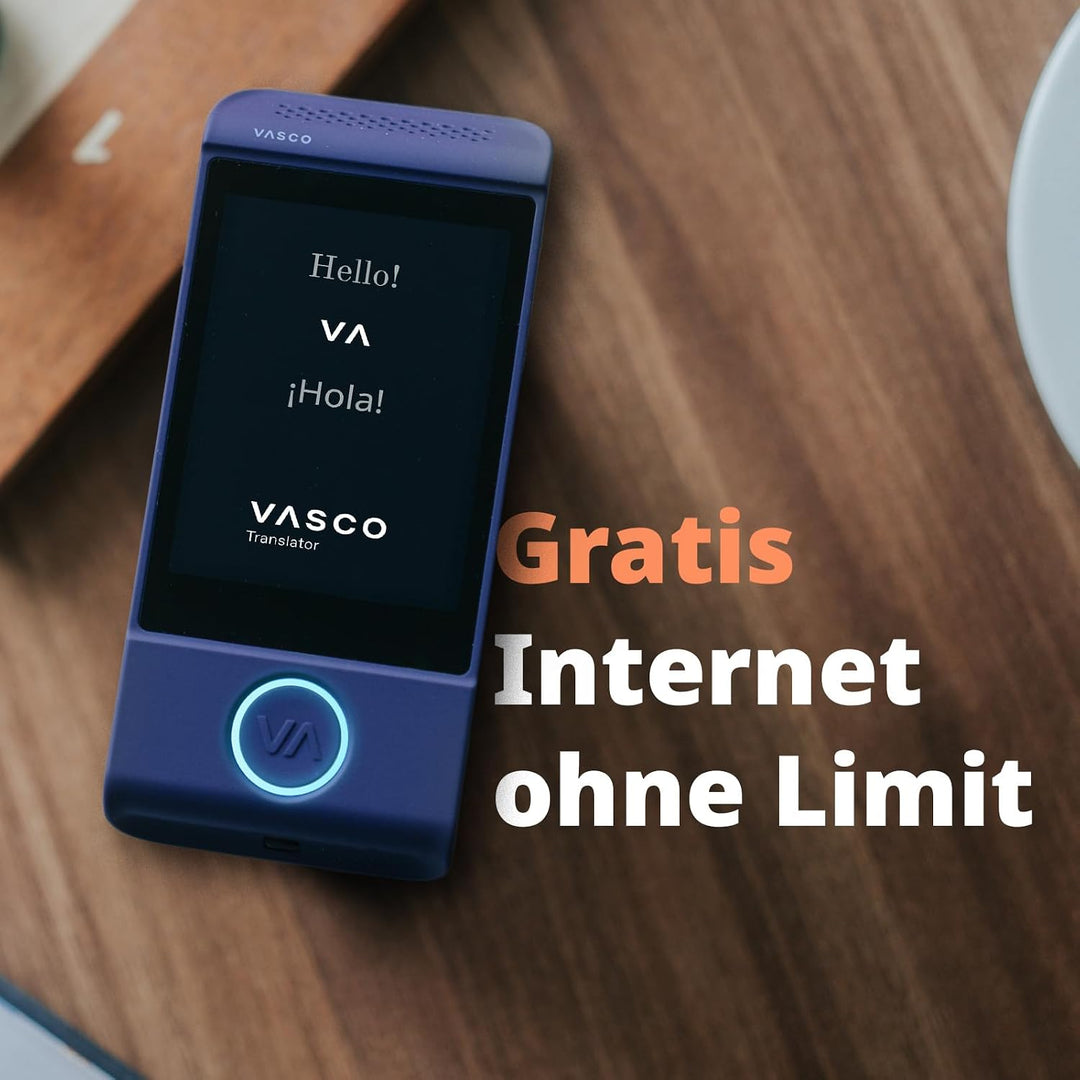Vasco Translator M4 | Sprachübersetzer | 113 Sprachen | Foto Übersetzer | Automatik-Modus | Gratis I