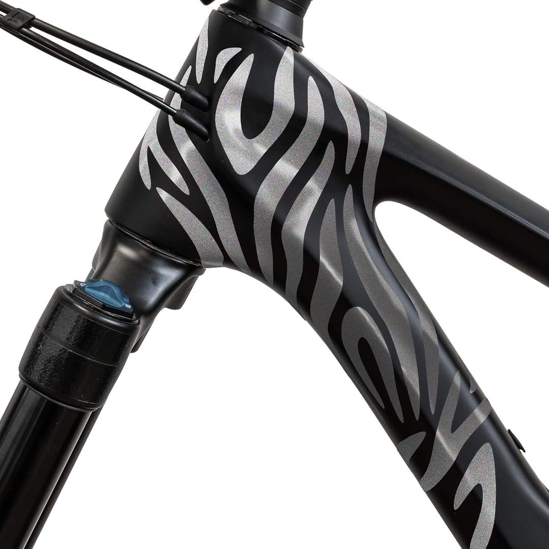 Riesel Design ® Fahrrad Aufkleber Set, 20 x 15 cm, Sticker Kit für Rahmen und Helme, Witterungsbestä
