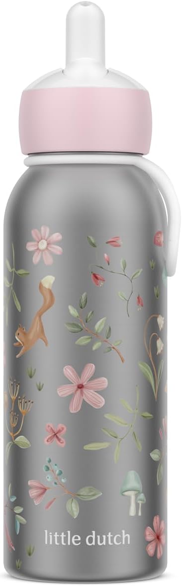 Mepal - Thermoflasche Flip-up Campus Little Dutch - Isolierte Trinkflaschen für Kinder - Edelstahl T