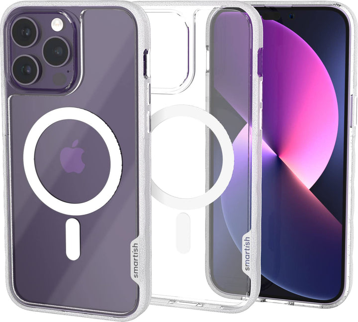 Smartish iPhone 14 Pro Max Slim Case – Gripmunk kompatibel mit MagSafe [leicht + schützend] Dünne Gr