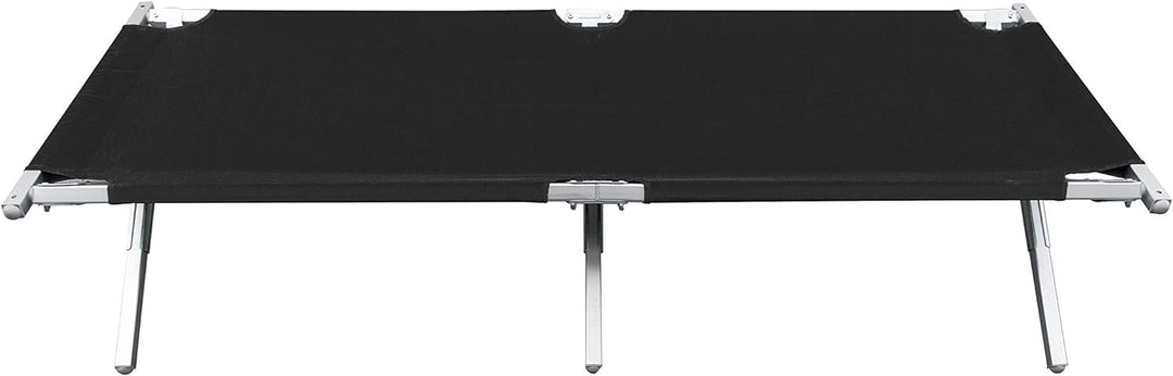 Relags Travelchair Feldbett Campingbett, Schwarz, 210 cm