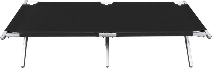 Relags Travelchair Feldbett Campingbett, Schwarz, 210 cm