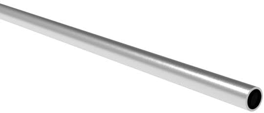 Sellon24® Edelstahl V2A Rundrohr Füllstabrohr Edelstahlrohr Ø 12,0 x 1,5 mm Rohr K320 Geländer Relin