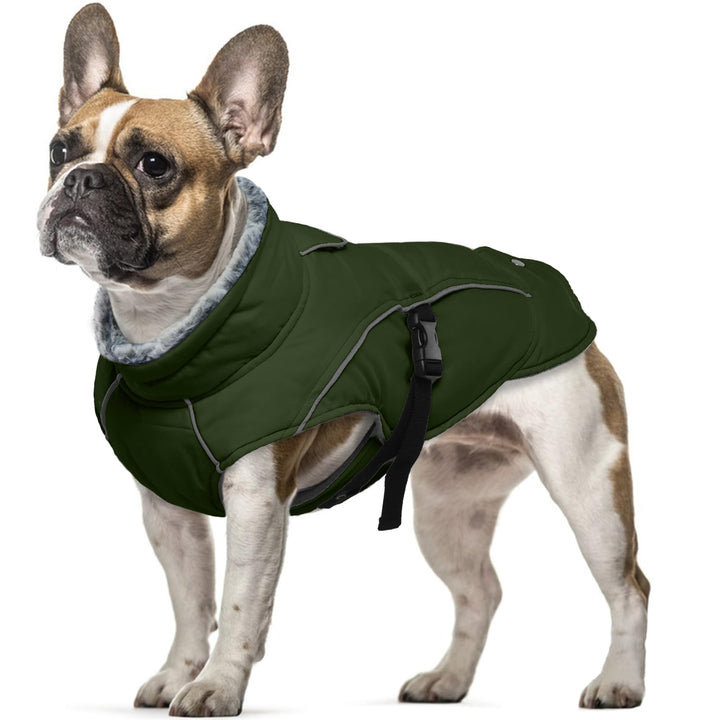 Hundemantel Wasserdicht, Winterjacke Hunde Klein Warm Hundeweste Hundekleidung Winddichte Hundemante