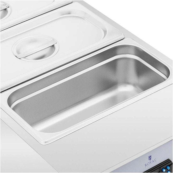 Royal Catering RC_CMM_02 Schokoladenschmelzgerät 3 x 3,2 l bis 100 °C Schokoladenschmelzer Schokolad