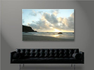 islandburner Bild Bilder auf Leinwand England 1p Cornwall XXL Poster Leinwandbild Wandbild Dekoartik