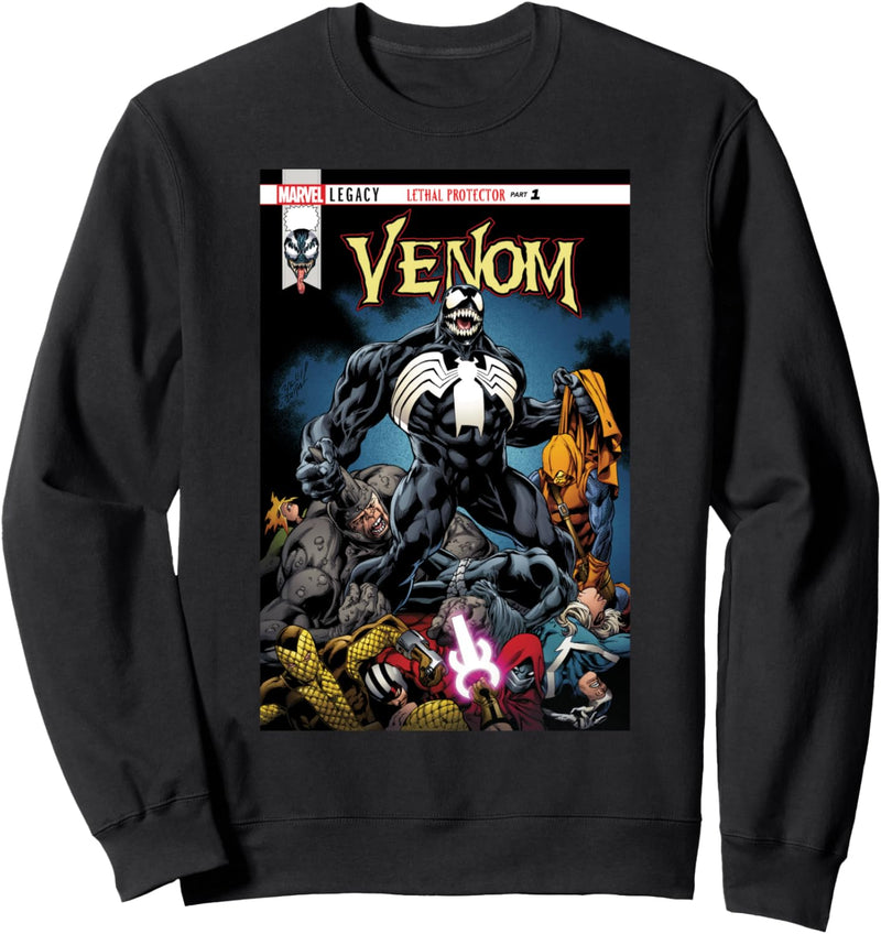 Marvel Venom Lethal Protector Comic Cover Sweatshirt