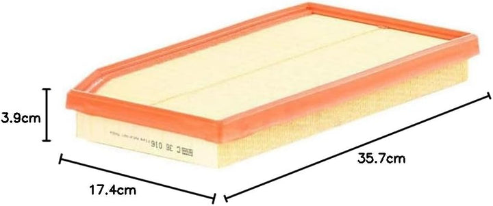 MANN-FILTER C 36 016 Luftfilter – Für PKW