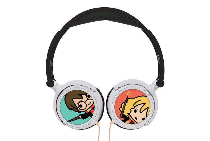 Lexibook, Harry Potter, Stereo-Kopfhörer, kindersichere Lautstärke, faltbar und einstellbar, weiss/G