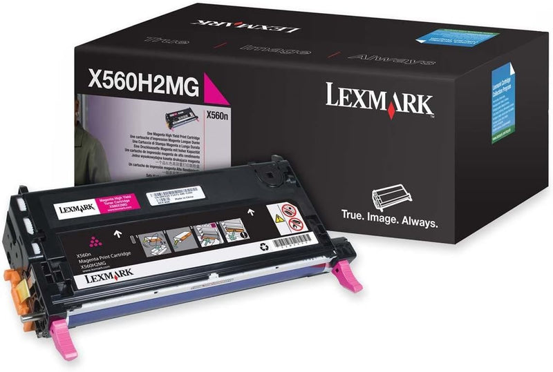 Lexmark X560H2MG X560 Tonerkartusche 10.000 Seiten, magenta, Magenta