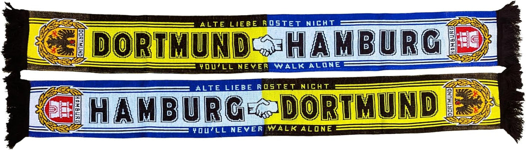 Generisch Hamburg-Dortmund Freundschaftsschal