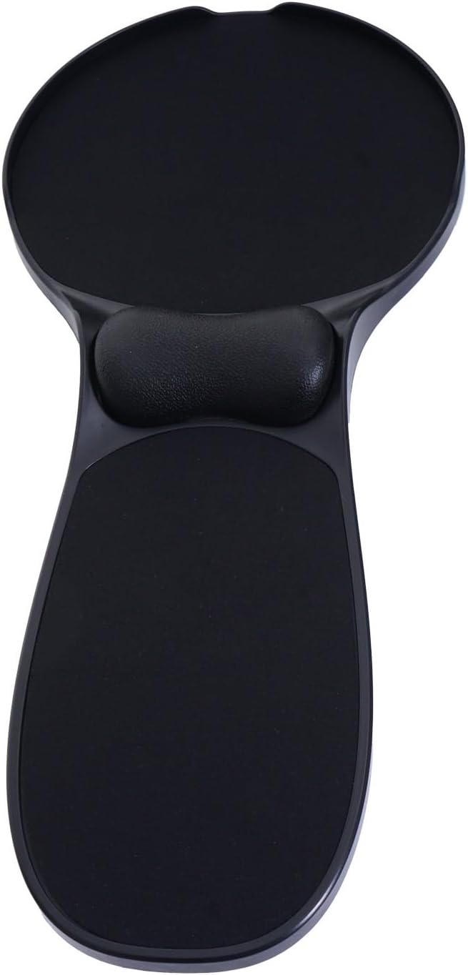 2in1 Armauflage mit Mauspad HWC-N76, Tisch-/Armlehnen-Mousepad Gelenkstütze Handgelenkkissen ergonom