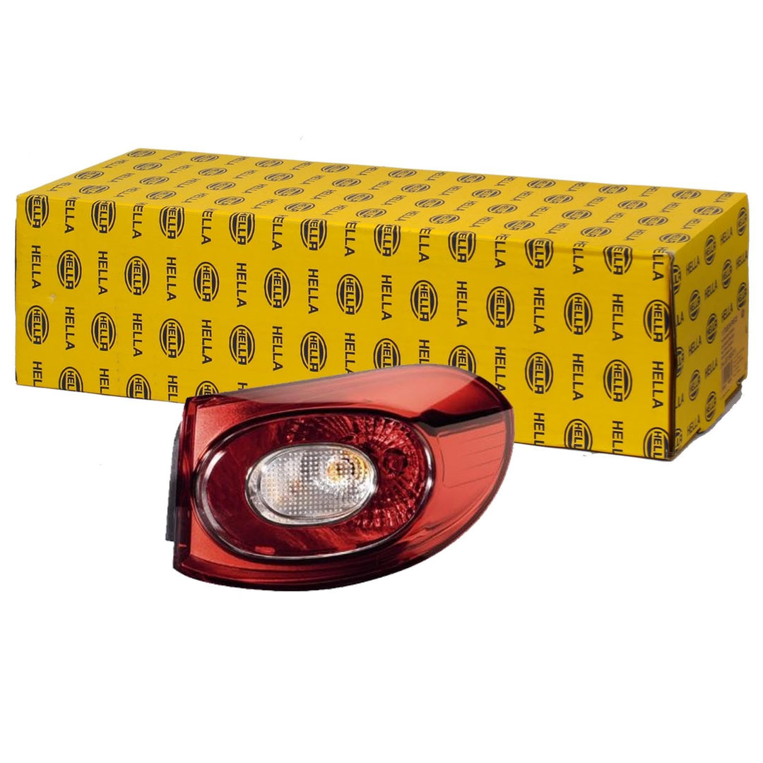 HELLA 2SD 009 691-101 Heckleuchte - Glühlampe - weiss/rot - äusserer Teil - rechts - für u.a. VW Tig