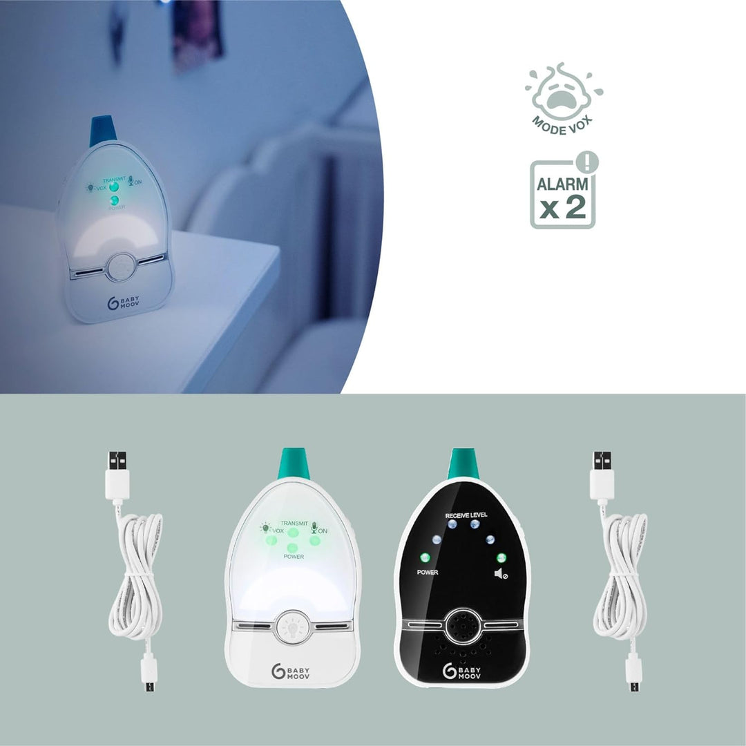 Babymoov Easy Care Audio Babyphone mit Nachtlicht - Niedrige