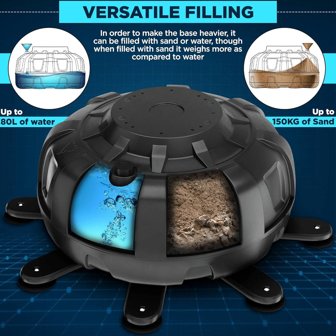 RDX 6FT 330LB Boxsack Stehend Erwachsene, Trainingshandschuhe und Überzug Set XXL Freistehender Stan