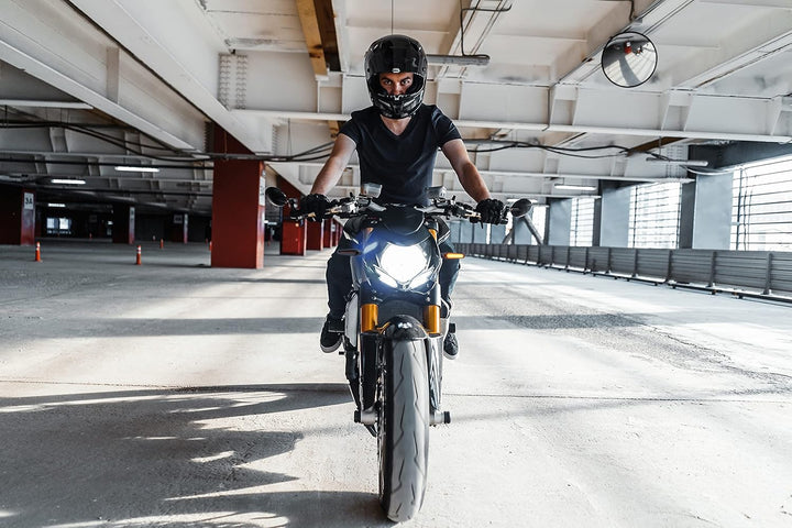 Simda Pro Hell LED Motorrad Blinker mit E Mark Universal Miniblinker Sequentiell Laufeffekt Quad ATV