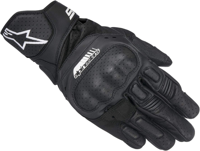 Alpinestars Handschuhe SP-5 Leder Motorrad Sporthandschuh schwarz GröÃŸe XXL / 11 XL Schwarz, XL Sch