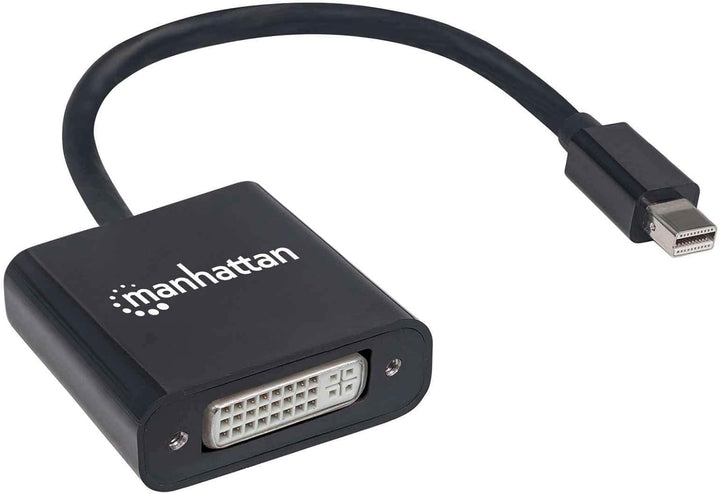 Manhattan 152549 Aktiver Mini-DisplayPort-Stecker auf DVI-I Dual-Link-Buchse schwarz