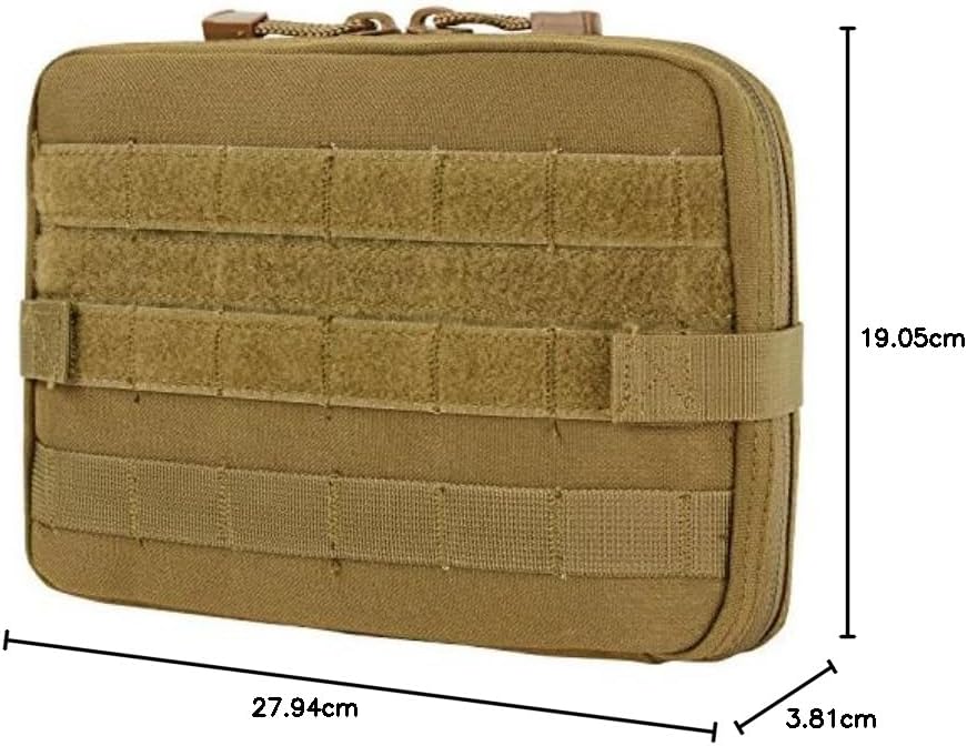 Condor T & T Pouch Coyote Brown 19,1 cm H x 25,4 cm B x 3,8 cm T