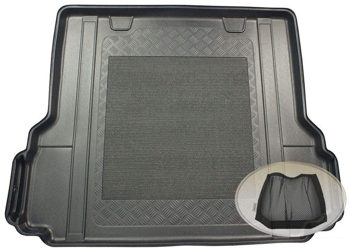 Z3263075 Antirutsch Kofferraumwanne fahrzeugspezifisch + Klett-Organizer (Laderaumwanne, Kofferraumm