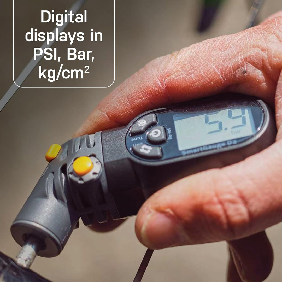 Topeak SmartGauge D2. Grey Einheitsgrösse, Grey Einheitsgrösse