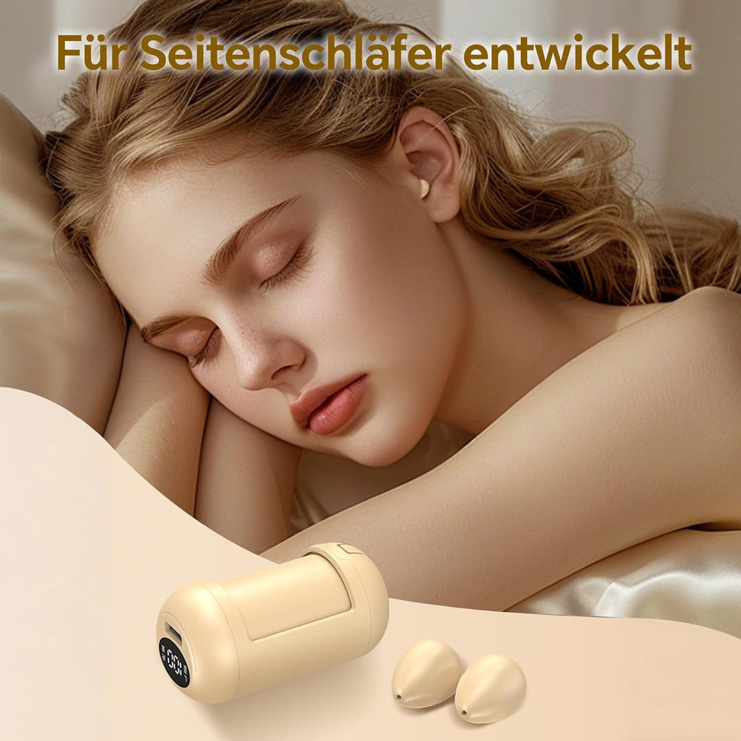 Mini Kopfhörer Kabellos Bluetooth Unsichtbar Klein zum Schlafen In Ear Schlaf Bluetooth Seitenschläf