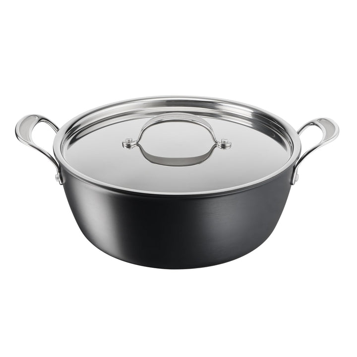 Tefal H91254 Jamie Oliver Batch-Cooking Set | Harteloxierter Kochtopf 30 cm | Antihaftversiegelung |