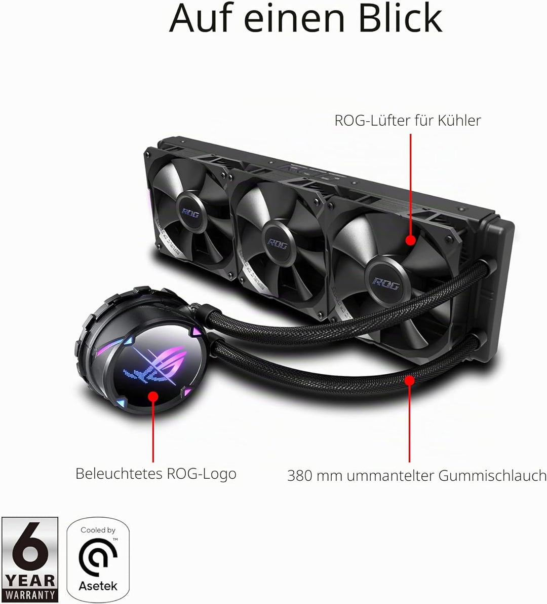 CPU Cooler S_Multi/ROG Strix LC II 360 ASUS