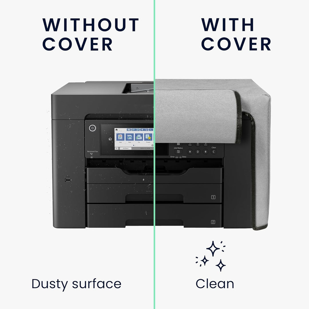 kwmobile Cover kompatibel mit Epson WorkForce WF-7840DTWF / WF-7310DTW - Tasche Hülle Drucker - Stau