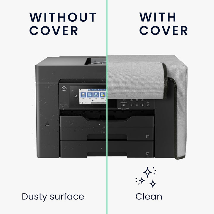 kwmobile Cover kompatibel mit Epson WorkForce WF-7840DTWF / WF-7310DTW - Tasche Hülle Drucker - Stau