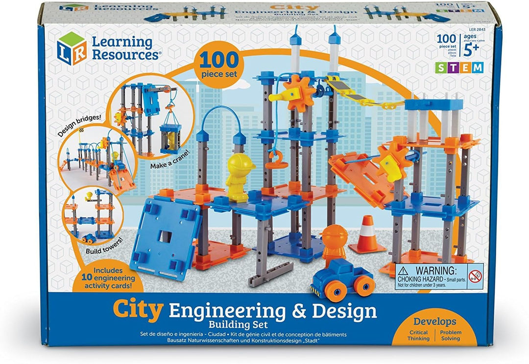 Learning Resources City: Bausatz „Naturwissenschaftliche Konstruktionen“