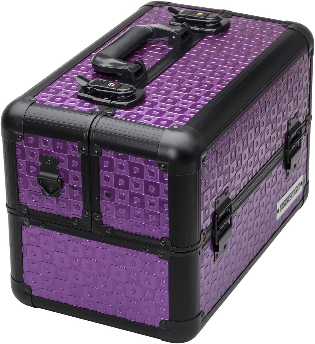 anndora Beauty Case Kosmetikkoffer - Robuster Schminkkoffer, Werkzeugkoffer, Nähkoffer, Aluminium Ma