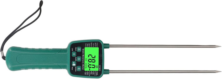 Heu-Feuchtigkeitsmesser, Klares LCD-Display, Tragbarer Heu-Feuchtigkeitstester mit Sprachübertragung