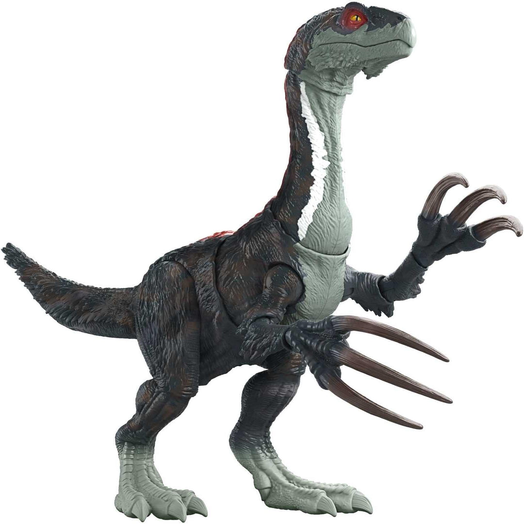 Jurassic World Dominion Sound Slashin Therizinosaurus Dinosaur Toy , Action Figure with Attack Featu