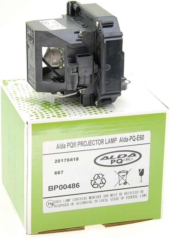 Alda PQ Premium, Beamer Lampe kompatibel mit EPSON EB-425W, EB-900, EB-96W, EB-2020, H382A, H383A, P