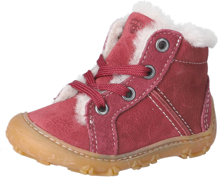 RICOSTA Mädchen Stiefel ELIA, Kinder Lauflernschuhe, Weite: Weit, terracare,Barfuss-Schuh 19 EU Weit