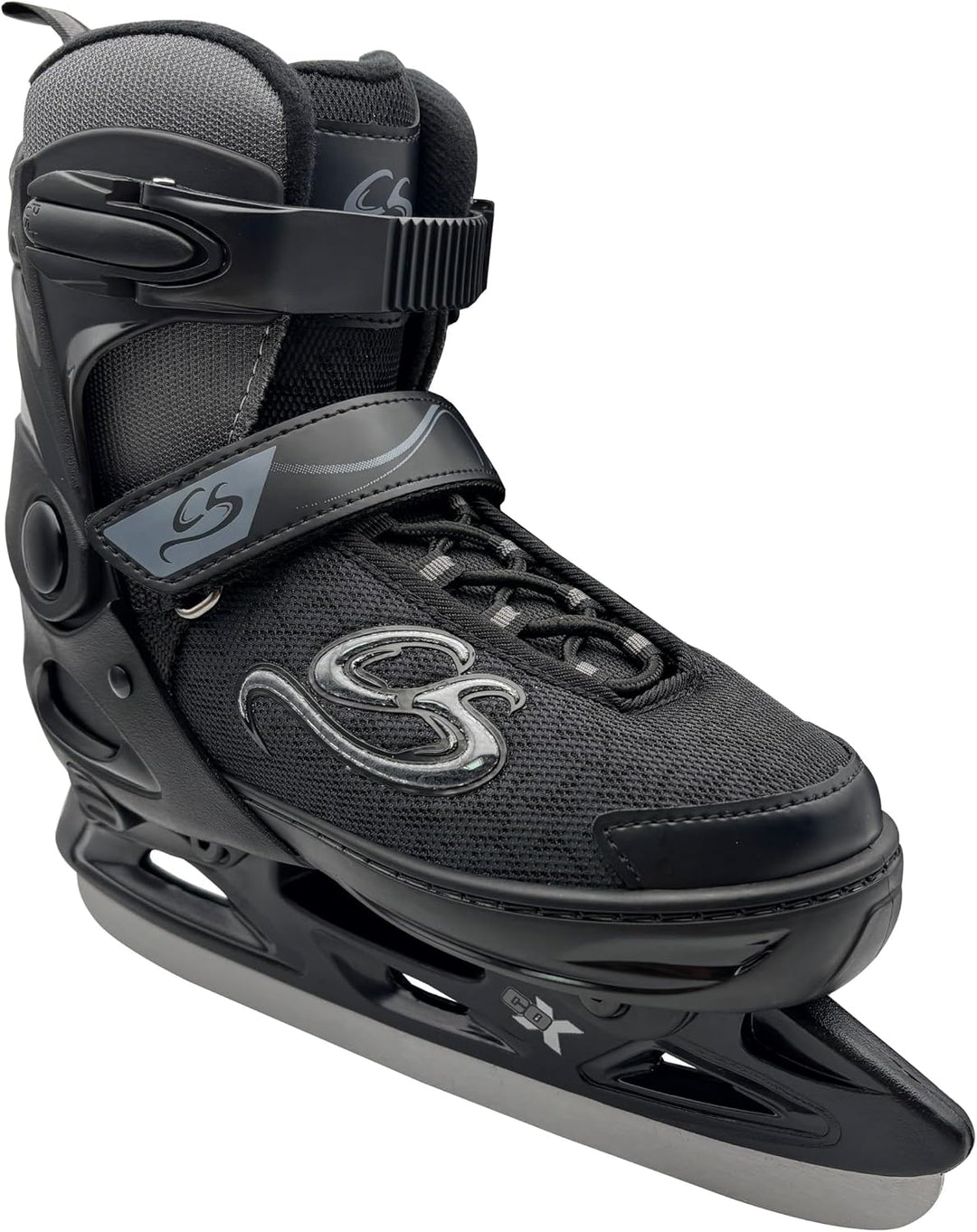 Cox Swain verstellbare Schlittschuhe Crystal, Eislaufschuhe für Kinder, Jugendliche und Erwachsene b