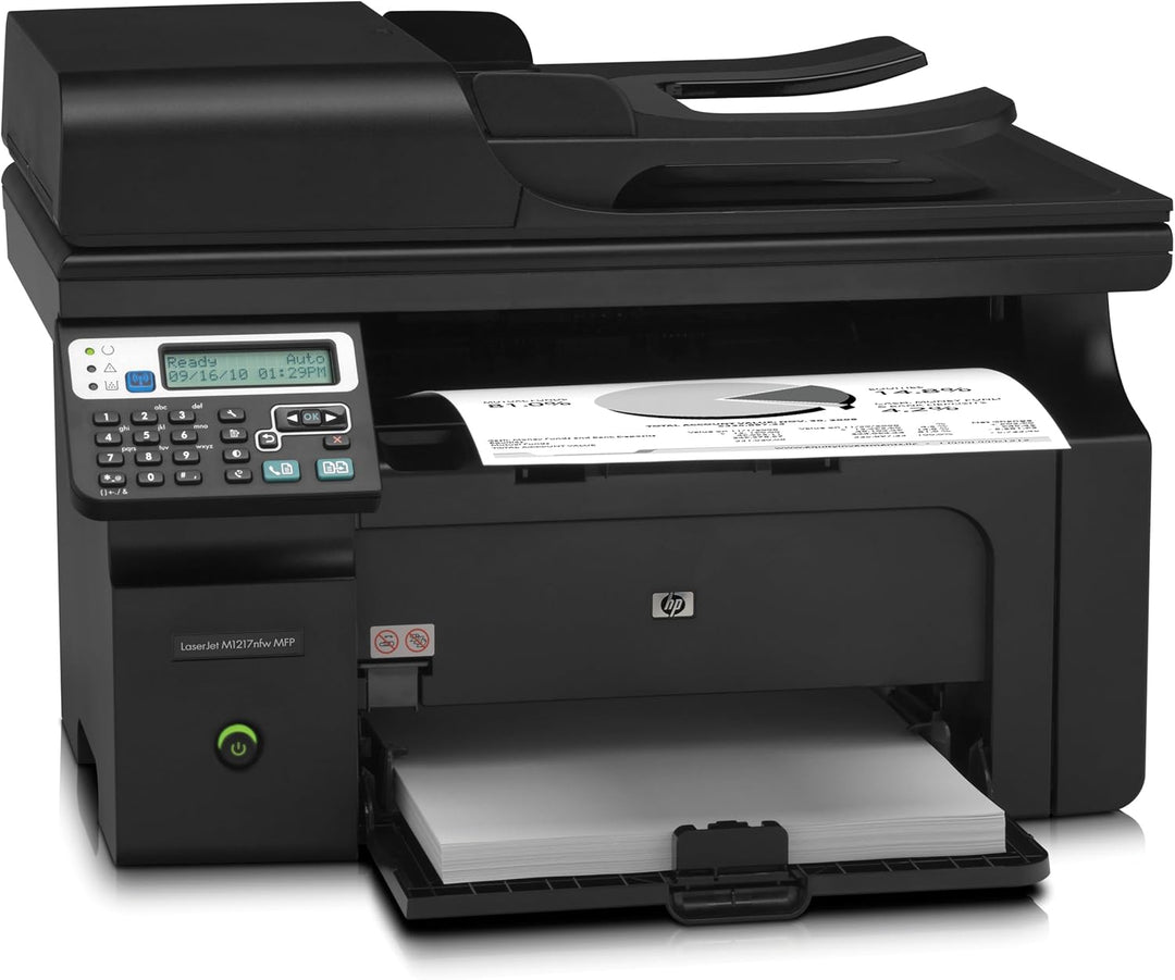 HP LaserJet Pro M1217nfw Wireless Multifunktionsgerät (Scanner, Kopierer, Drucker und Fax) Ethernet,