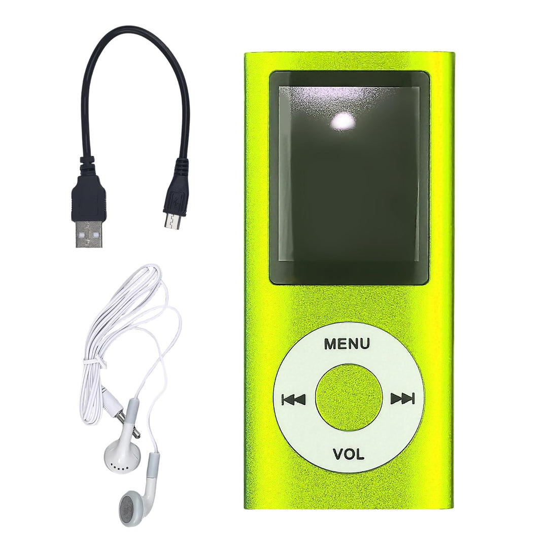 MP3-Player/MP4-Player Bluetooth 5.0, 1.8" Tragbarer HiFi-Musikplayer mit Verlustfreiem Sound und Lau