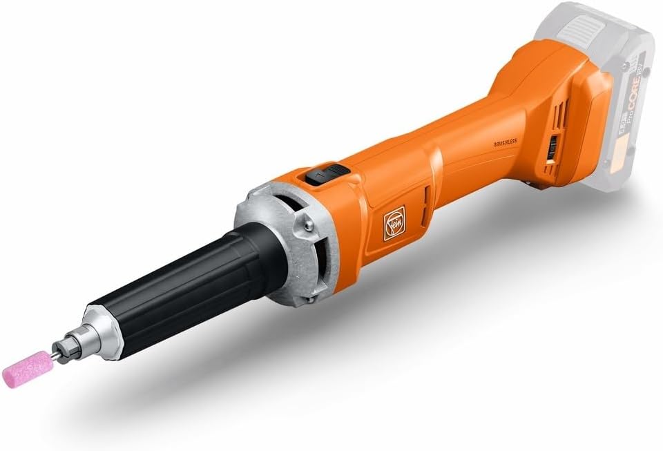 FEIN Akku-Geradschleifer AGSZ 18-280 LBL AS, 18V, leistungsstarker, für effektive Trenn-, Schleif- u