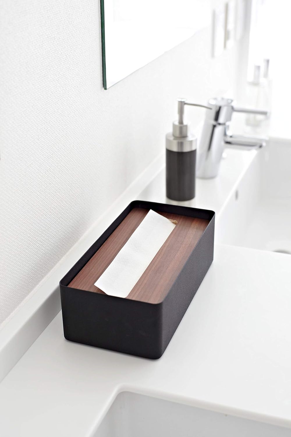 Tissue Case - Rin - brown One Size Schwarz, One Size Schwarz