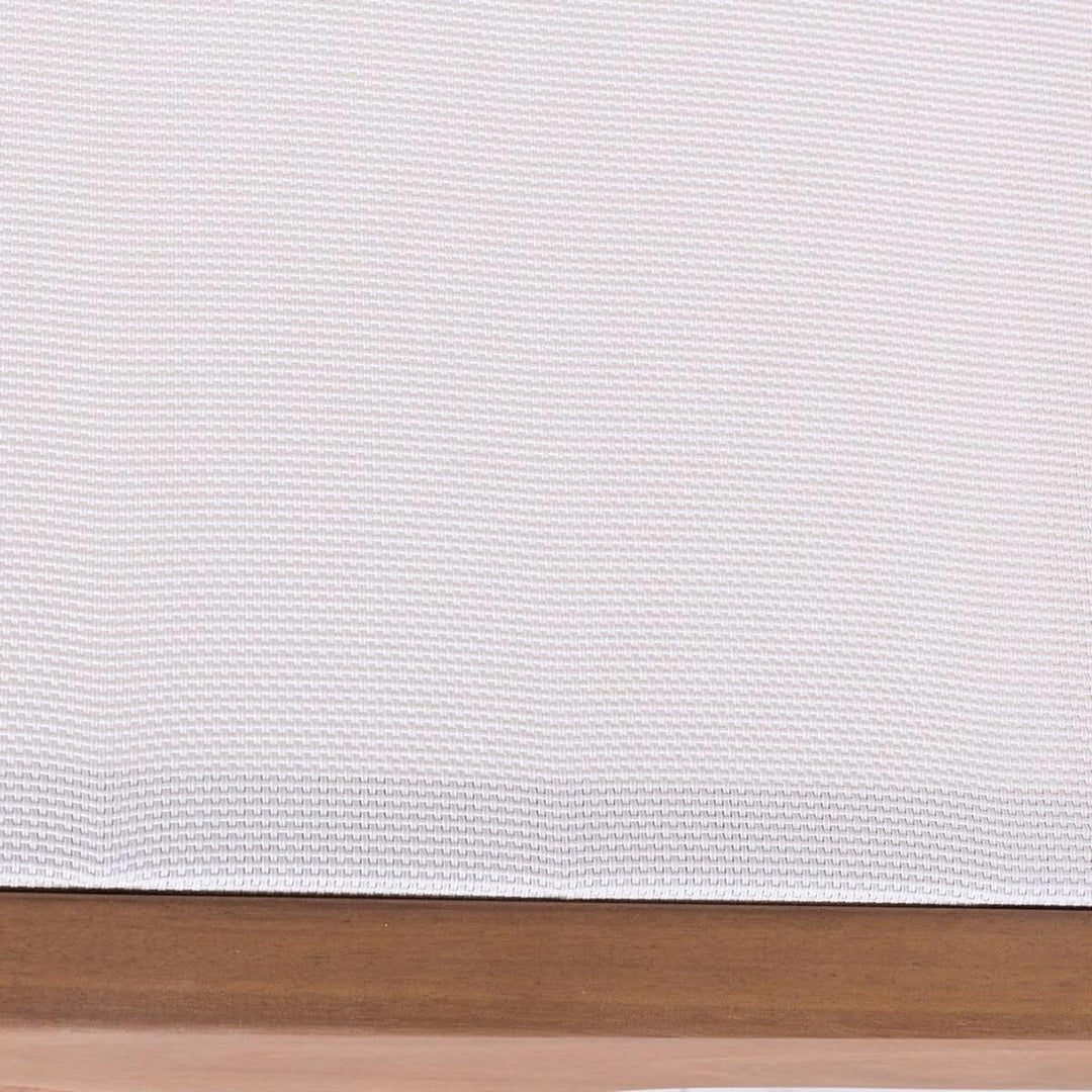 BigBuy Home Stuhl, Akazie, Estándar Weiss Estándar, Weiss Estándar