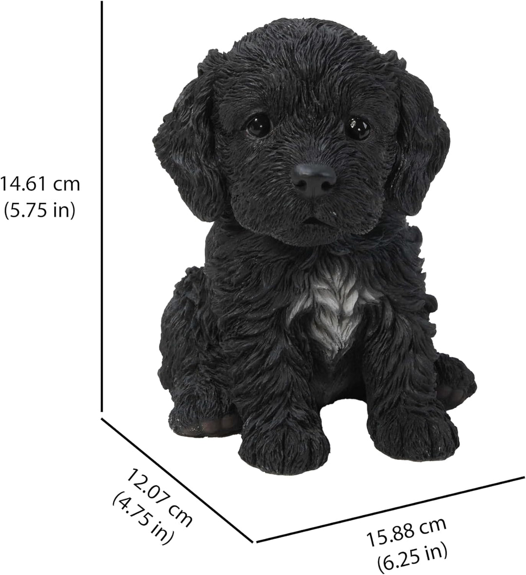 Hi-Line Gift Ltd. Figur sitzender Cockapoo-Welpe Pet Pals Cockapoo-welpe, Sitzend, Pet Pals Cockapoo