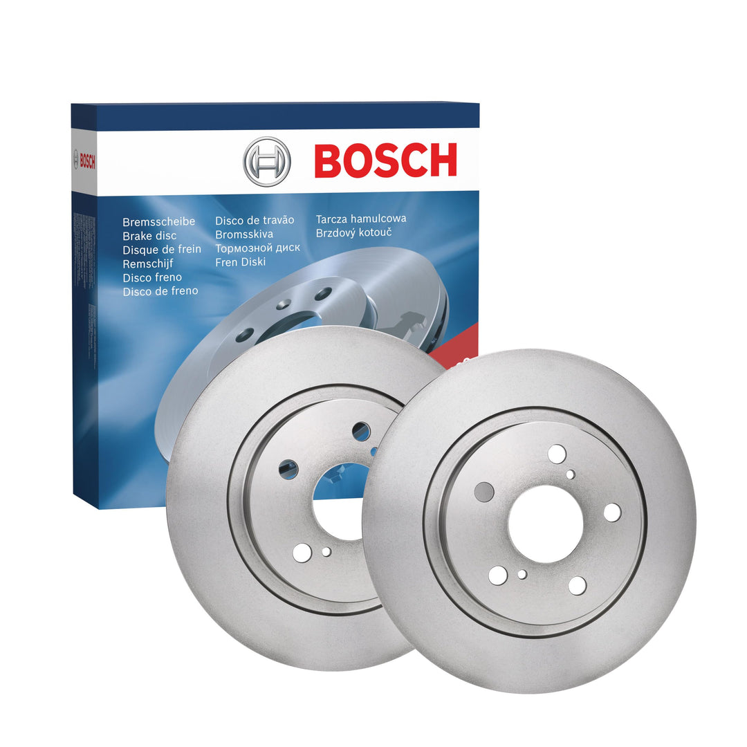 Bosch BD1500 Bremsscheiben - Hinterachse - ECE-R90 Zertifizierung - zwei Bremsscheiben pro Set